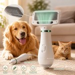Cepillo Secador 2 en 1 para Perros y Gatos | Seca, Desenreda y Peina al Mismo Tiempo